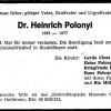 Polonyi Heinrich 1883-1977 Todesazeige